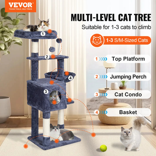 Cat Tree for Indoor Cats
