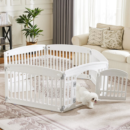 6 Panel Dog Playpen Safe & Secure Indoor/Outdoor Pet Fence