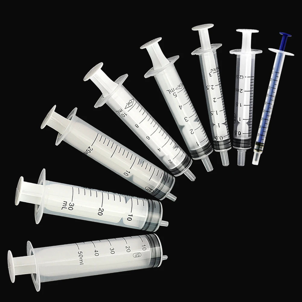 5 pcs  Measuring Plastic Syringe