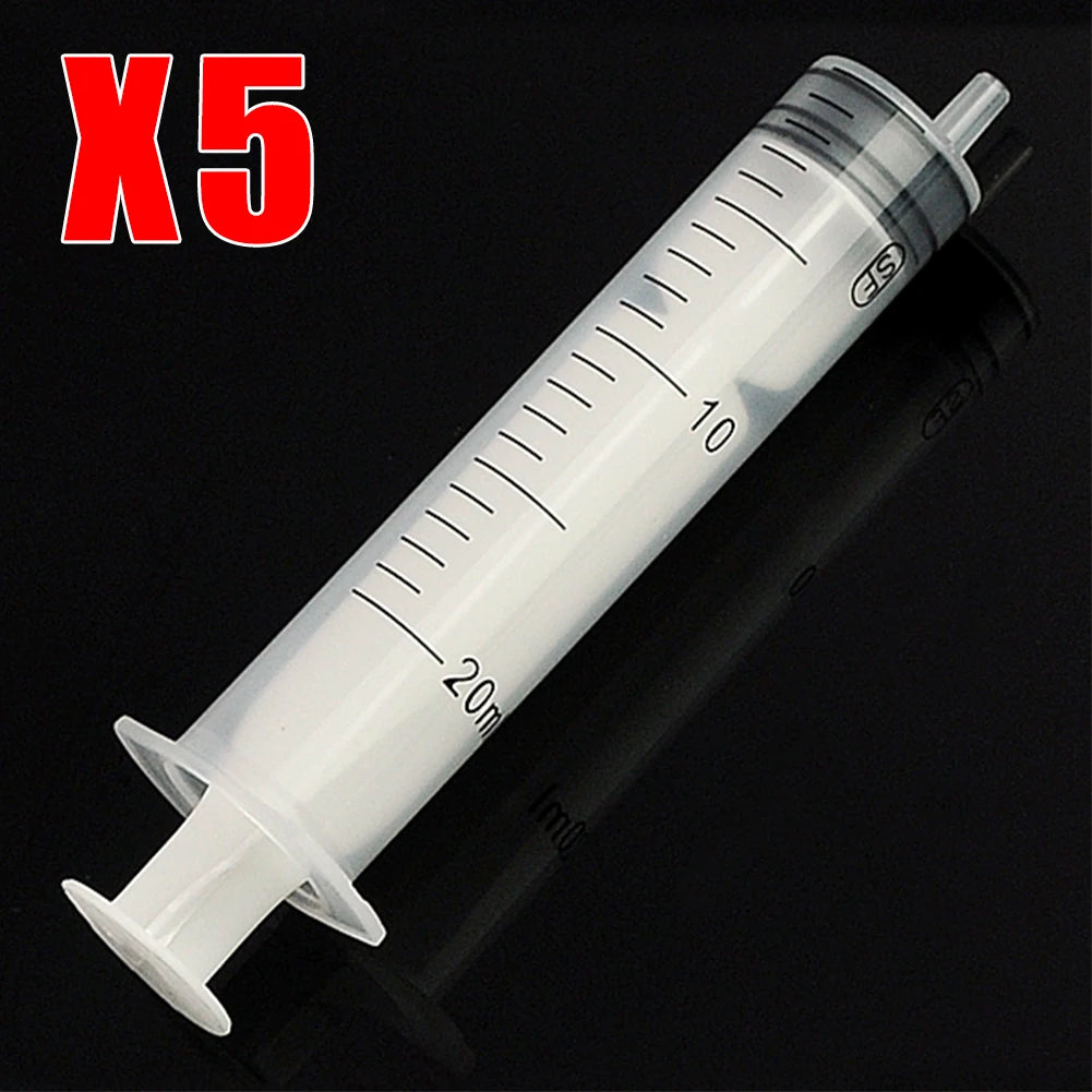 5 pcs  Measuring Plastic Syringe