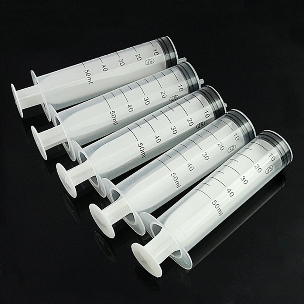 5 pcs  Measuring Plastic Syringe
