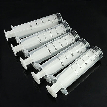 5 pcs  Measuring Plastic Syringe