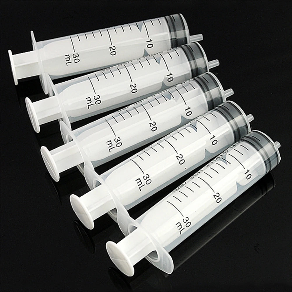 5 pcs  Measuring Plastic Syringe