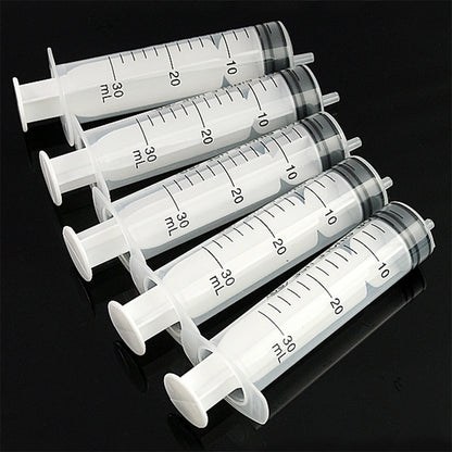 5 pcs  Measuring Plastic Syringe
