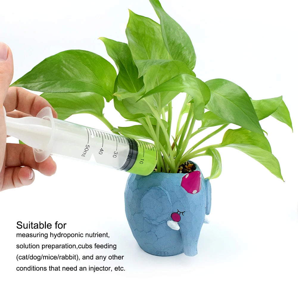 5 pcs  Measuring Plastic Syringe