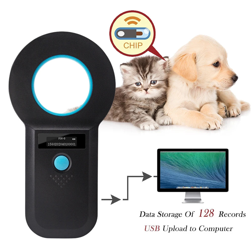 Handheld Animal Microchip Reader