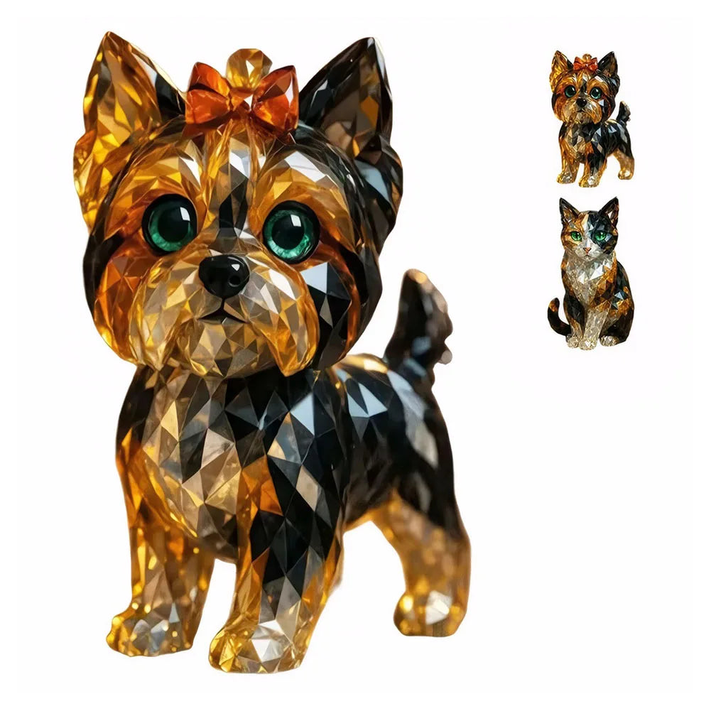 Cat/Dog Figurines Collectible Statue