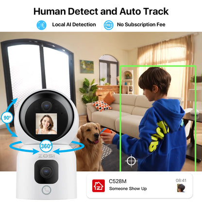 WiFi Security Camera Home Surveillance Baby/Pet Dog Monitor