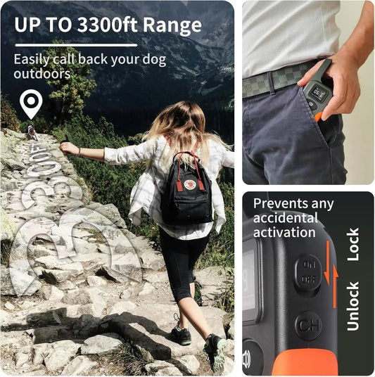 No Shock Dog Training Collar,