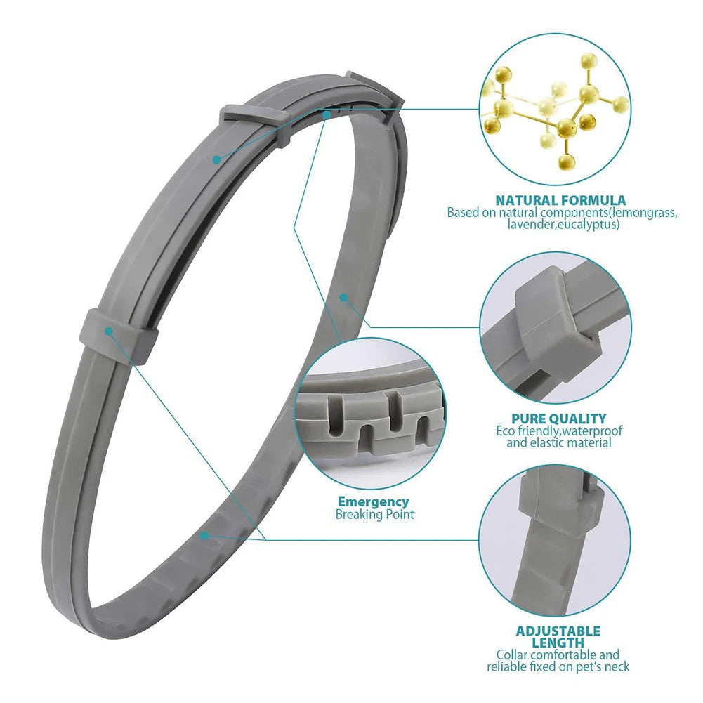 1-3Pcs Dog Calming Pheromone Collars Cats Relieve Anxiety