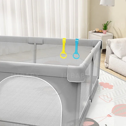 Baby Playpens Light Gray
