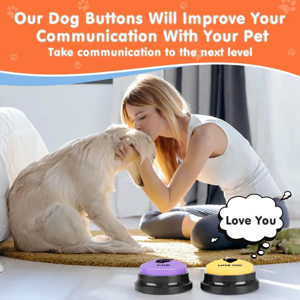 Dog Buttons for Communication,