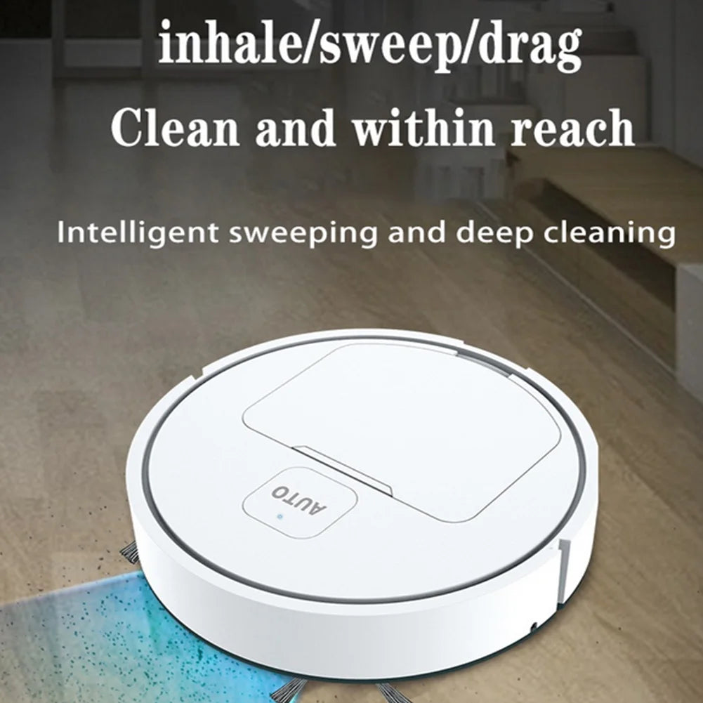 3-in-1 Robot Vacuum Cleaner Home Floor Washing Carpet Pet Hair