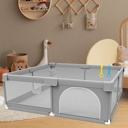 Baby Playpens Light Gray