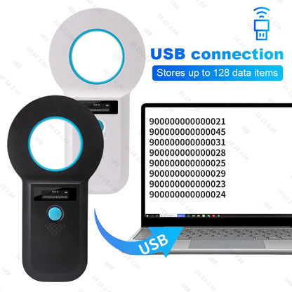 Handheld Pet Microchip Scanner