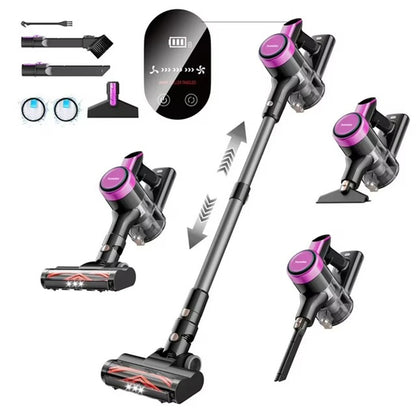 Cordless Vacuum Cleaner,Lightweight Stick for HardFloor/Carpet/Pet Hair