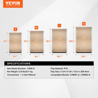 Pet Door Replacement Flap