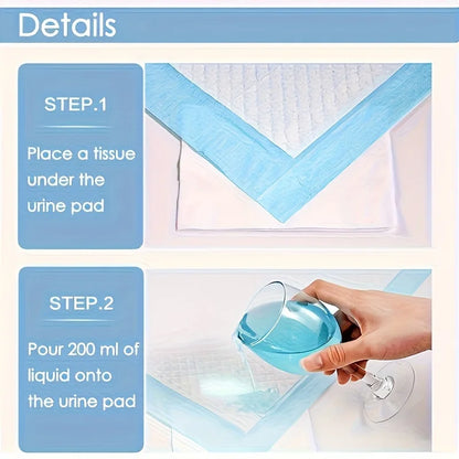 Disposable absorbent dog training pads -