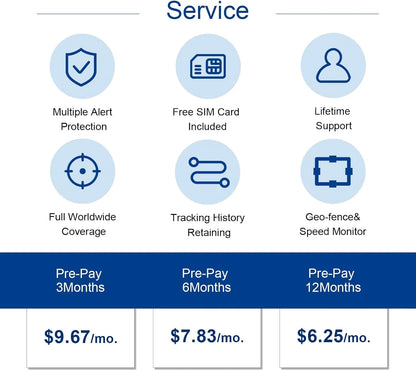 ‌ GPS Tracker for Pets - Waterproof