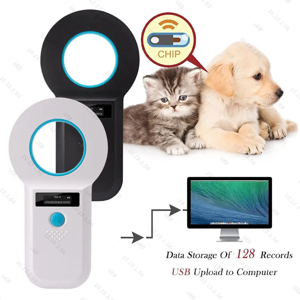 Handheld Pet Microchip Scanner