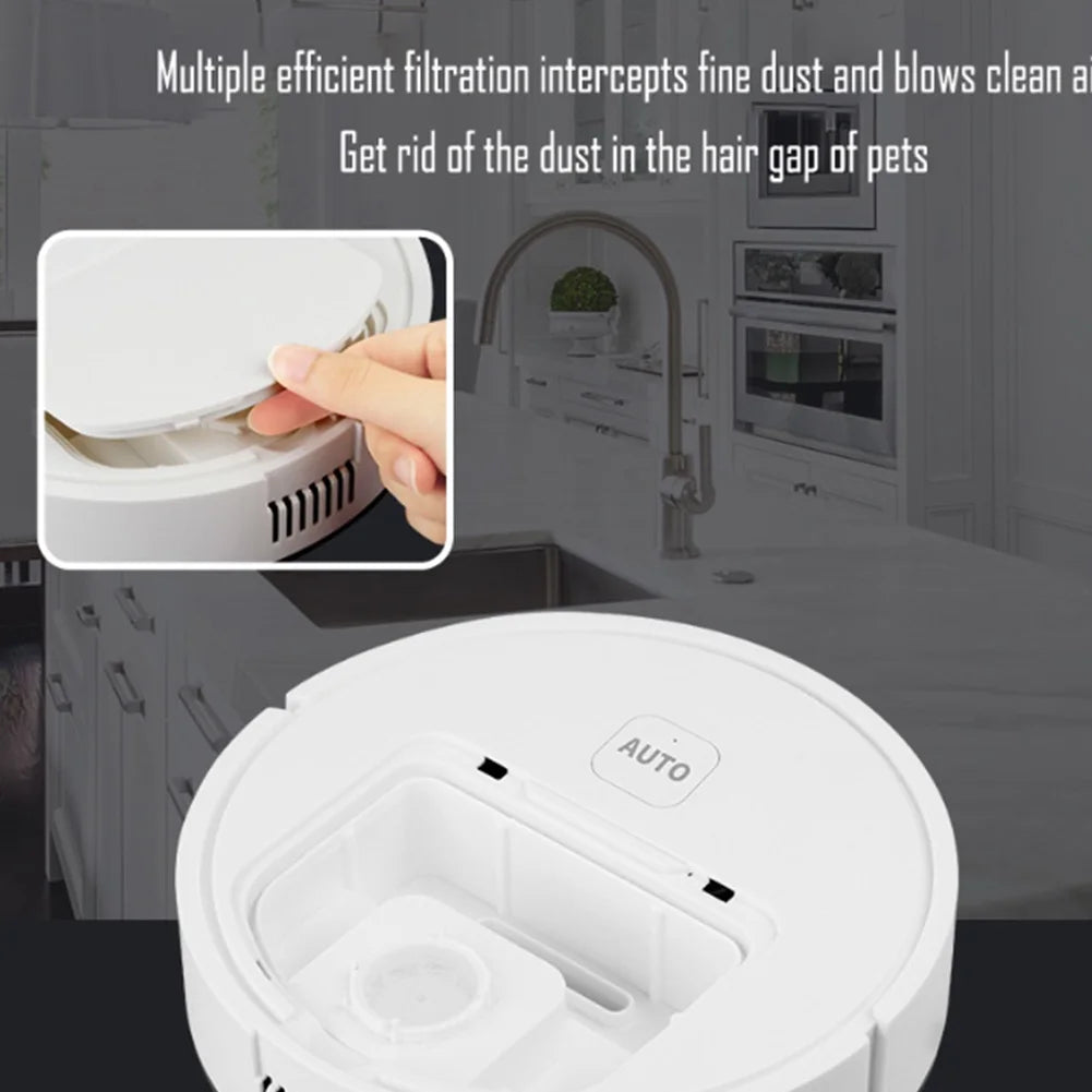 3-in-1 Robot Vacuum Cleaner Home Floor Washing Carpet Pet Hair
