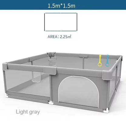Baby Playpens Light Gray