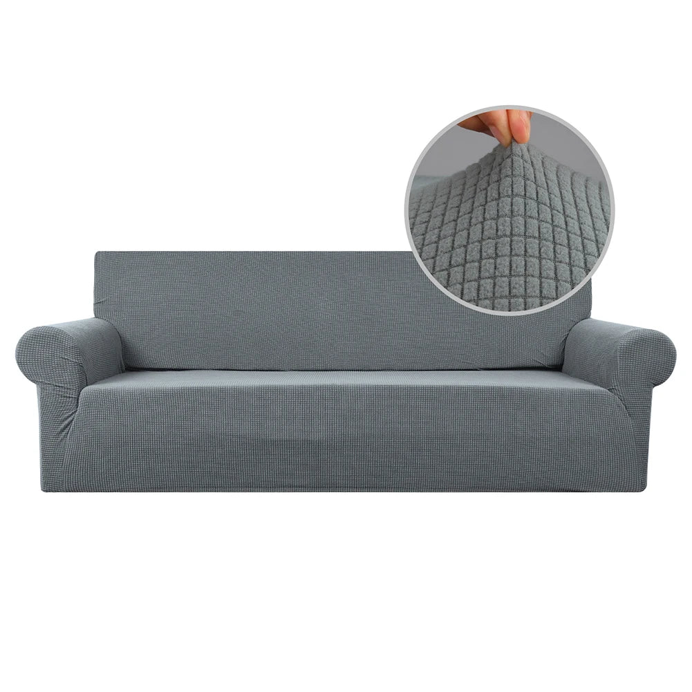 Jacquard Stretch Couch Cover Universal Sofa Covers Dog Cat Pets Friendly