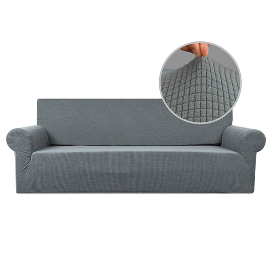 Jacquard Stretch Couch Cover Universal Sofa Covers Dog Cat Pets Friendly