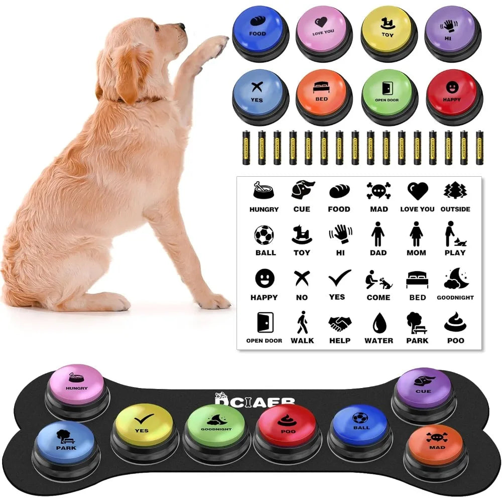 Dog Buttons for Communication,
