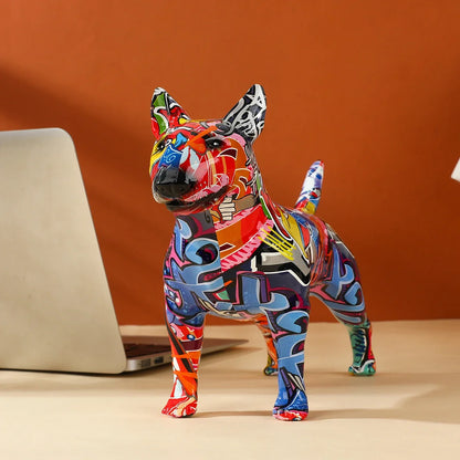 Art Creative Bull Terrier Home Decoration
