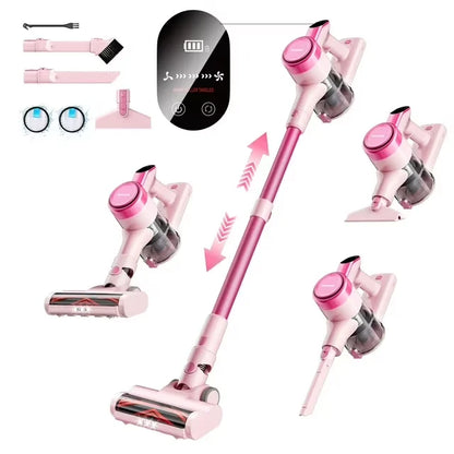 Cordless Vacuum Cleaner,Lightweight Stick for HardFloor/Carpet/Pet Hair