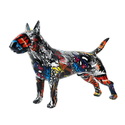 Art Creative Bull Terrier Home Decoration