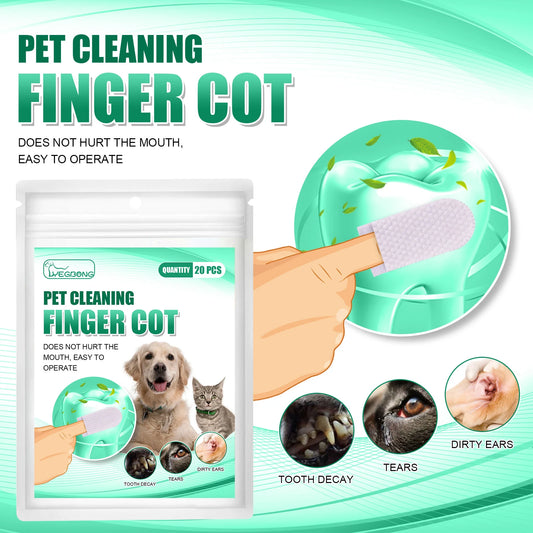 Pet Cleaning Teeth Finger Cover