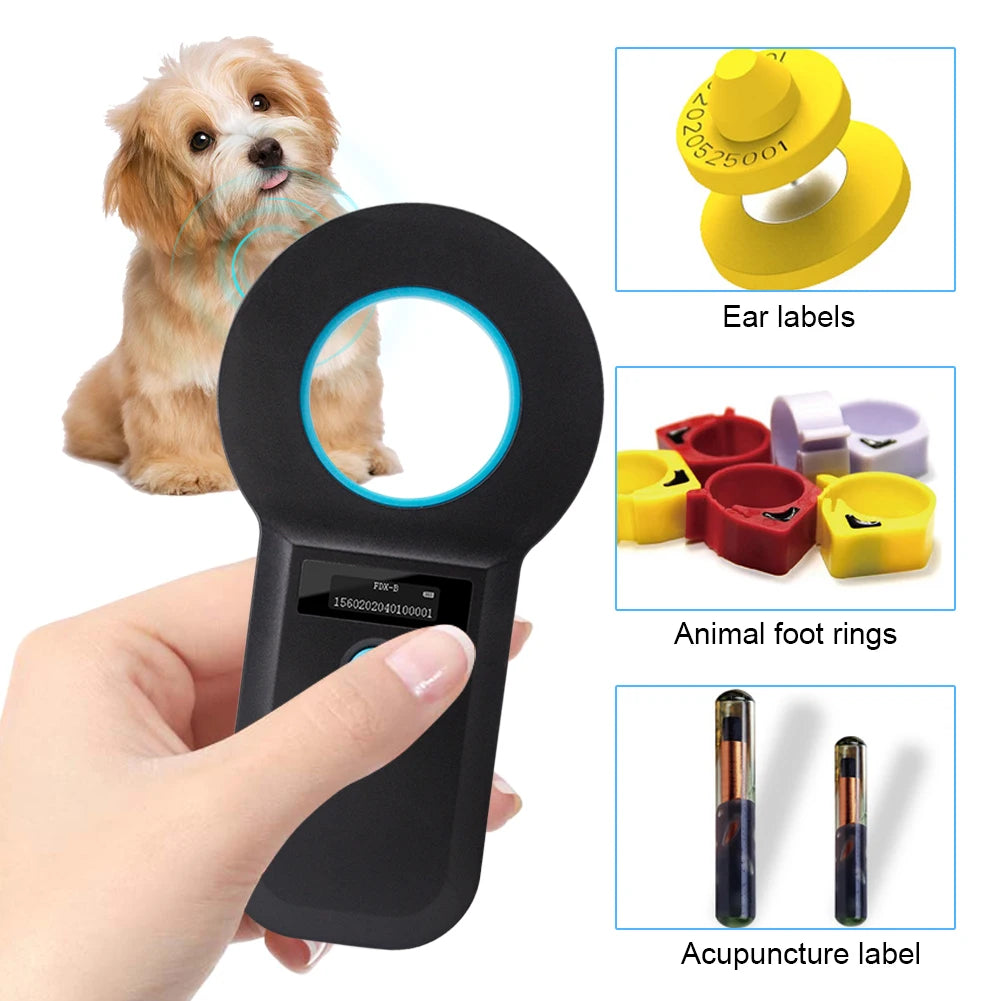 Handheld Animal Microchip Reader