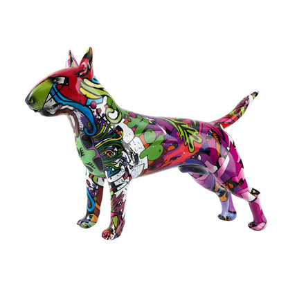 Art Creative Bull Terrier Home Decoration