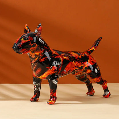 Art Creative Bull Terrier Home Decoration