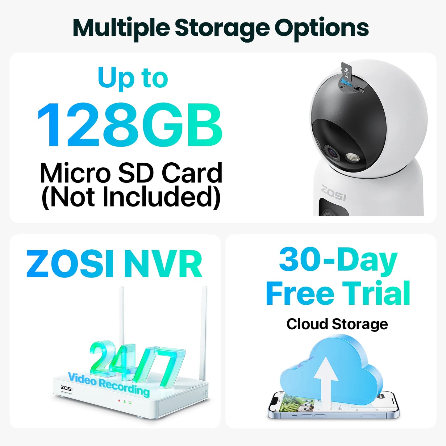 WiFi Security Camera Home Surveillance Baby/Pet Dog Monitor