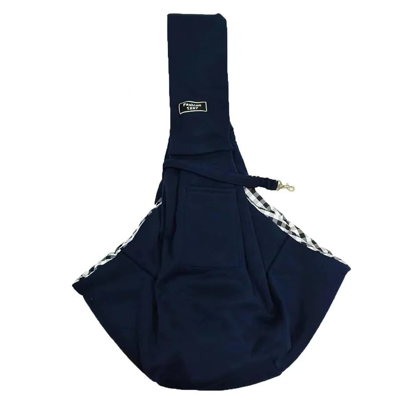 Crossbody breathable dog folding pet bag,