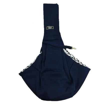 Crossbody breathable dog folding pet bag,