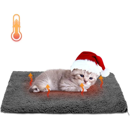 Cat Bed Super Soft Thermal Dog Crate Bed Mat for Small pets