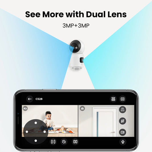 WiFi Security Camera Home Surveillance Baby/Pet Dog Monitor