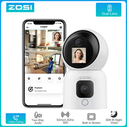 WiFi Security Camera Home Surveillance Baby/Pet Dog Monitor