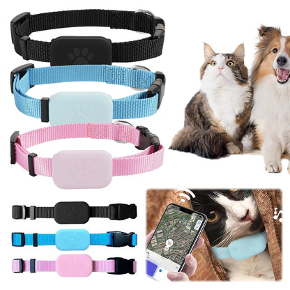 Pet GPS Tracker with Adjustable Collar Cat ;dog locator