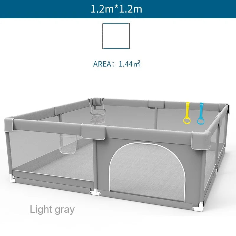 Baby Playpens Light Gray