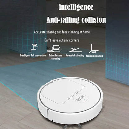 3-in-1 Robot Vacuum Cleaner Home Floor Washing Carpet Pet Hair