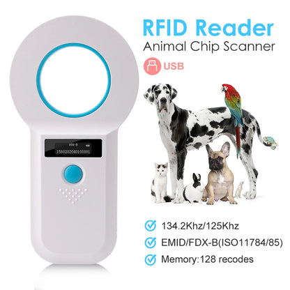 Handheld Animal Microchip Reader