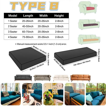 Stretch Jacquard Sofa Covers  for Pets Kids Furniture Protector