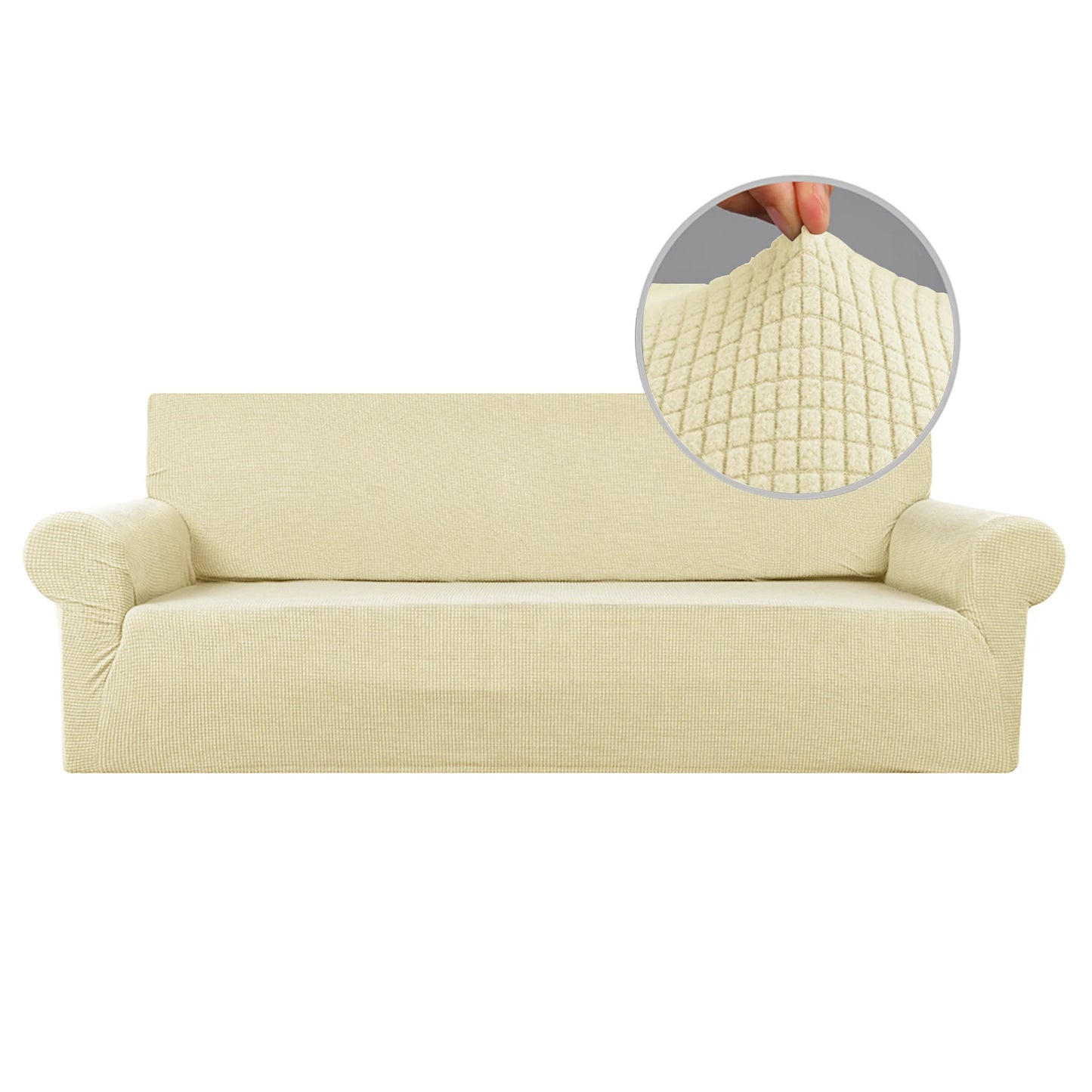 Jacquard Stretch Couch Cover Universal Sofa Covers Dog Cat Pets Friendly