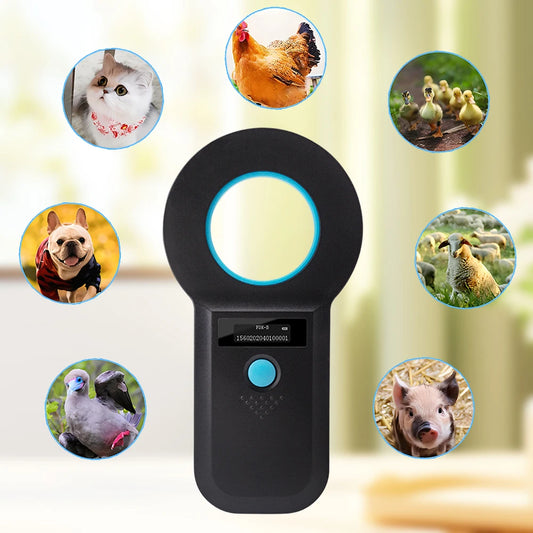 Handheld Animal Microchip Reader