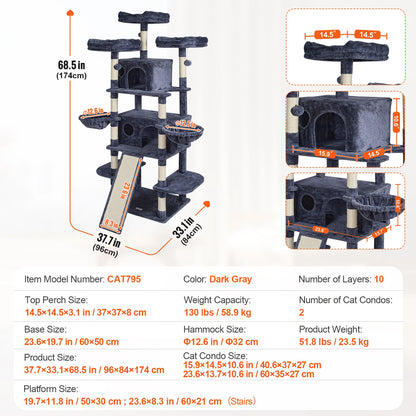 Cat Tree for Indoor Cats